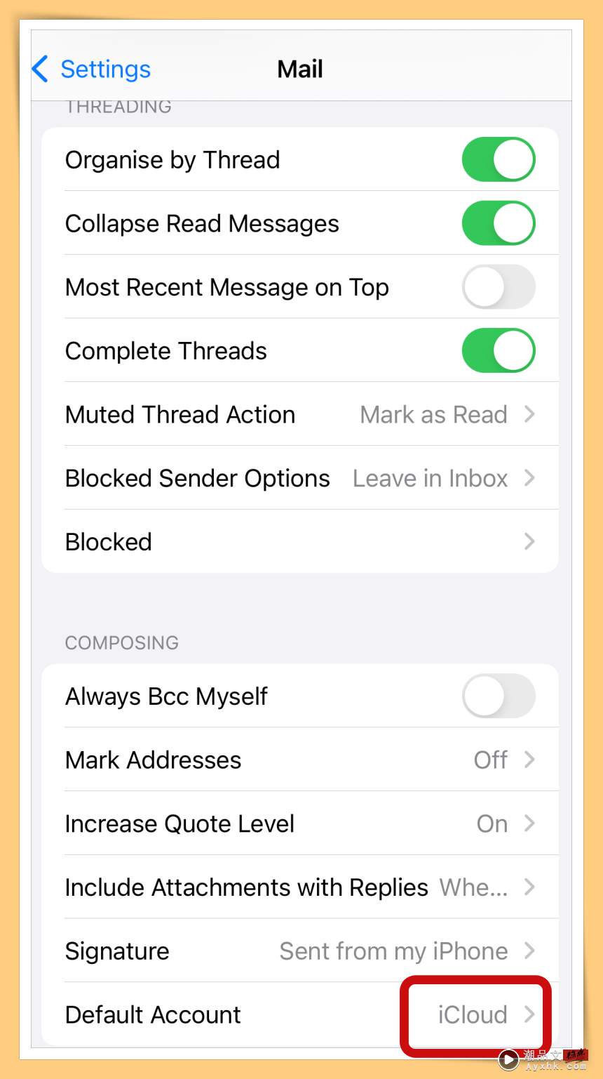 Tips I 如何把iPhone预设信箱改为Gmail？只需3个步骤就能完成！ 更多热点 图3张